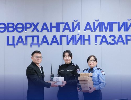 Цагдаагийн алба хаагчдад шаардлагатай тоног төхөөрөмж гардууллаа